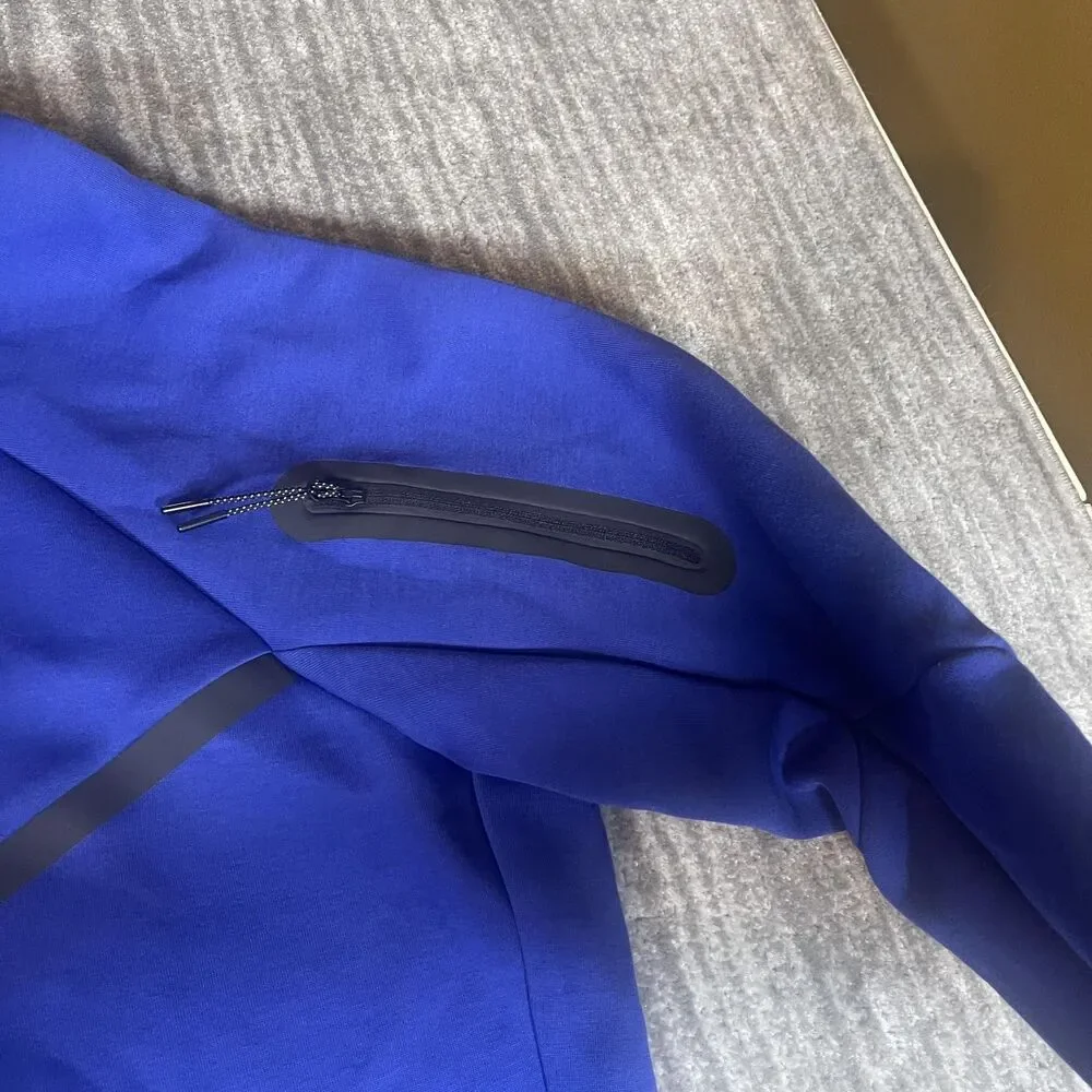 Nike Tech Fleece Hoodie Jacket Mens 3XL Blue Full Zip Windrunner HV0949-539